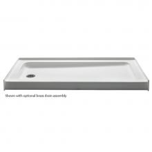 Aquatic 6032ABL-WH - Acrylic Shower Pan