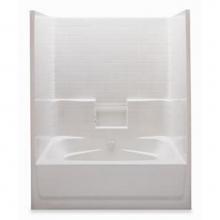 Aquatic 6042STWCWP-WH - Gelcoat Smth Tile Tub-Shwr Whirlpool