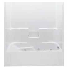 Aquatic 7236STR-LN - Gelcoat Smth Tile Tub-Shwr