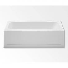 Aquatic AC003045-R-TO-WH - 254027 Alcove Bathtub