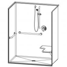Aquatic 1603BFSC - Shower stall