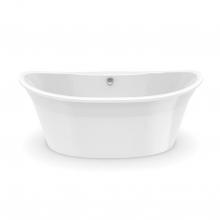 Aquatic W1AX6636FTO-WH - CLARA 6636CF Soaking Tub