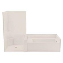 Aquatic AC003657-R-TO-AL - Darsey 11442STNS Tub Shower Suite