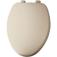 Church 7F585EC 006 - Elongated Enameled Wood Toilet Seat Bone Removes for Cleaning