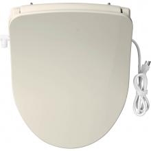 Church B780NL 346 - Renew PLUS Bidet Cleansing Spa Round Toilet Seat in Biscuit with iLumalight, Easy-Clean & Chan