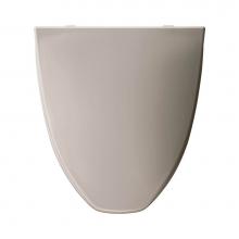 Church LC212 162 - Elongated Plastic Toilet Seat in Silver