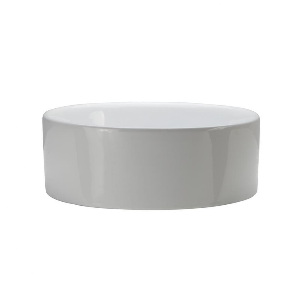 Above-Counter Round Lavatory White