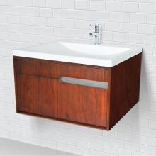 Decolav 1801-MWN - Wallmount Vanity With Solid Surface Countertop