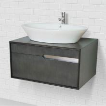 Decolav 1803-CHL - Wallmount Vanity With Above Counter Lavatory