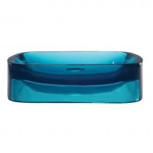 Decolav 2802-LAG - Lagoon Rectangular Above-Counter Resin Lavatory