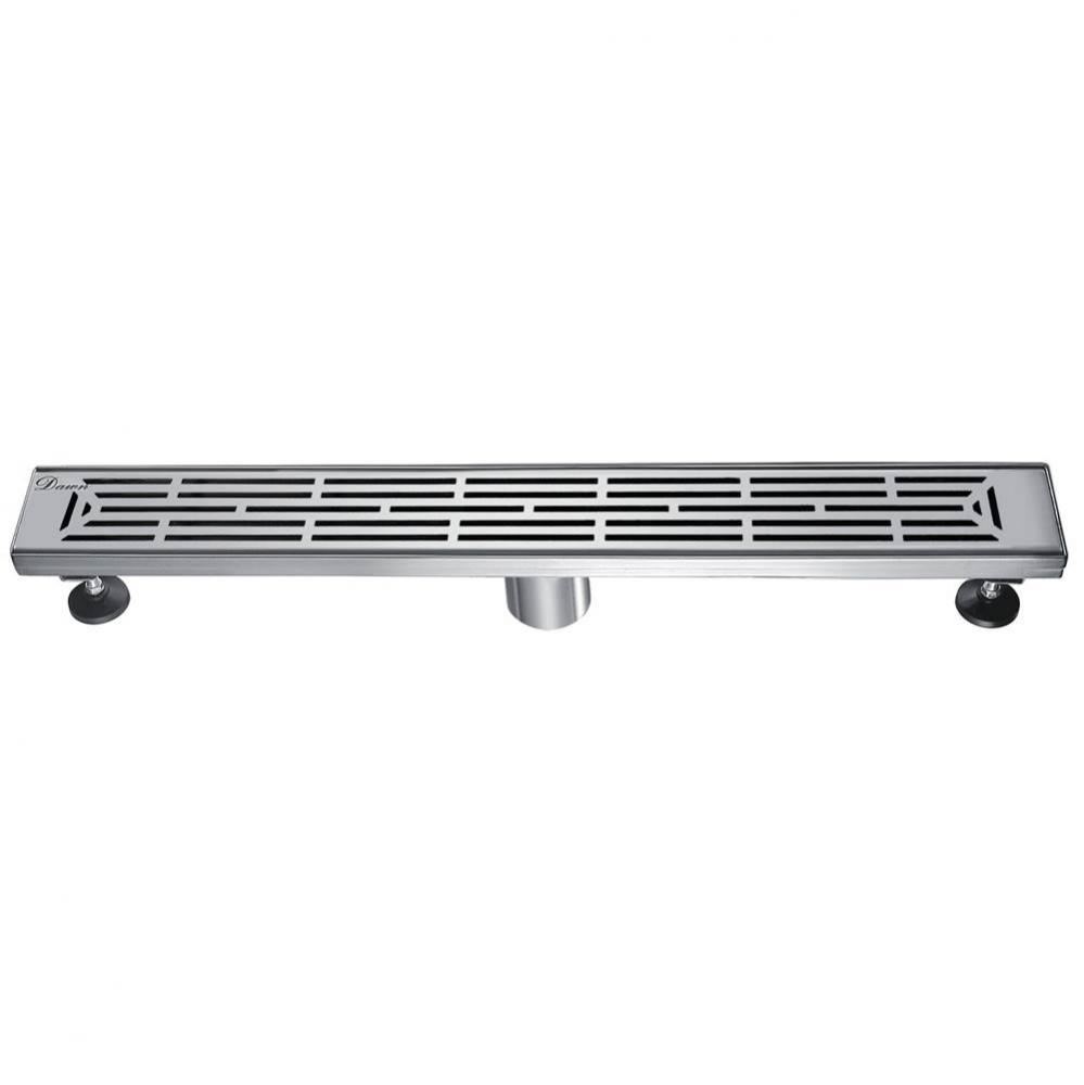 Dawn® Irtysh River Series - Linear Shower Drain 24''L