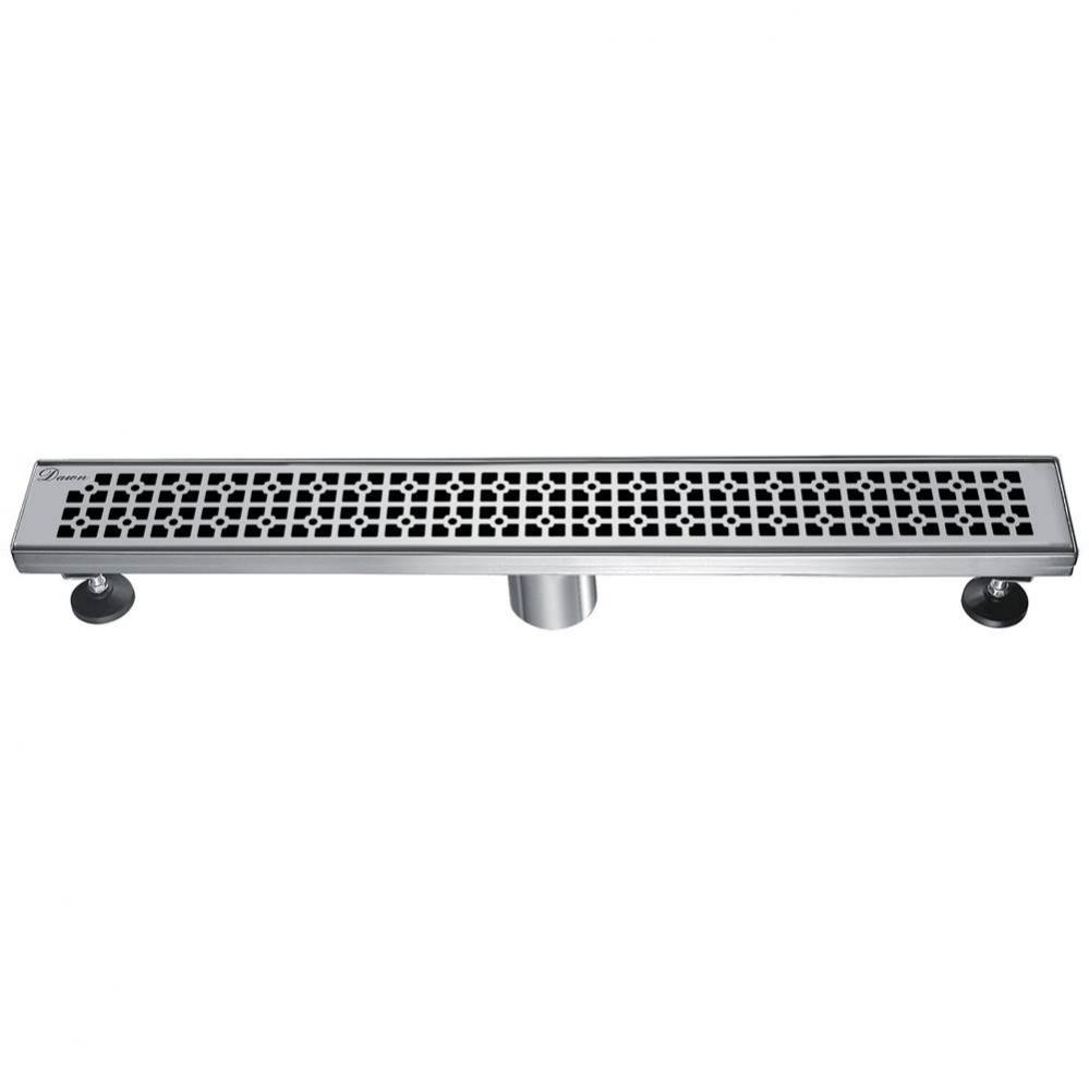 Dawn® Views Along The River Nile Series - Linear Shower Drain 24''L