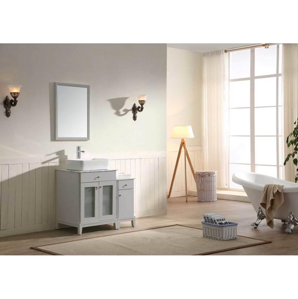 Dawn® Julie Series Light Grey Vanity set