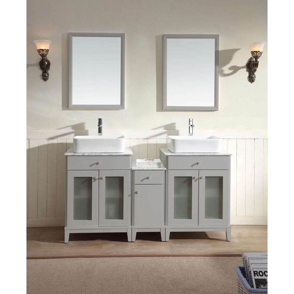 Dawn® Julie Series Light Grey Vanity set