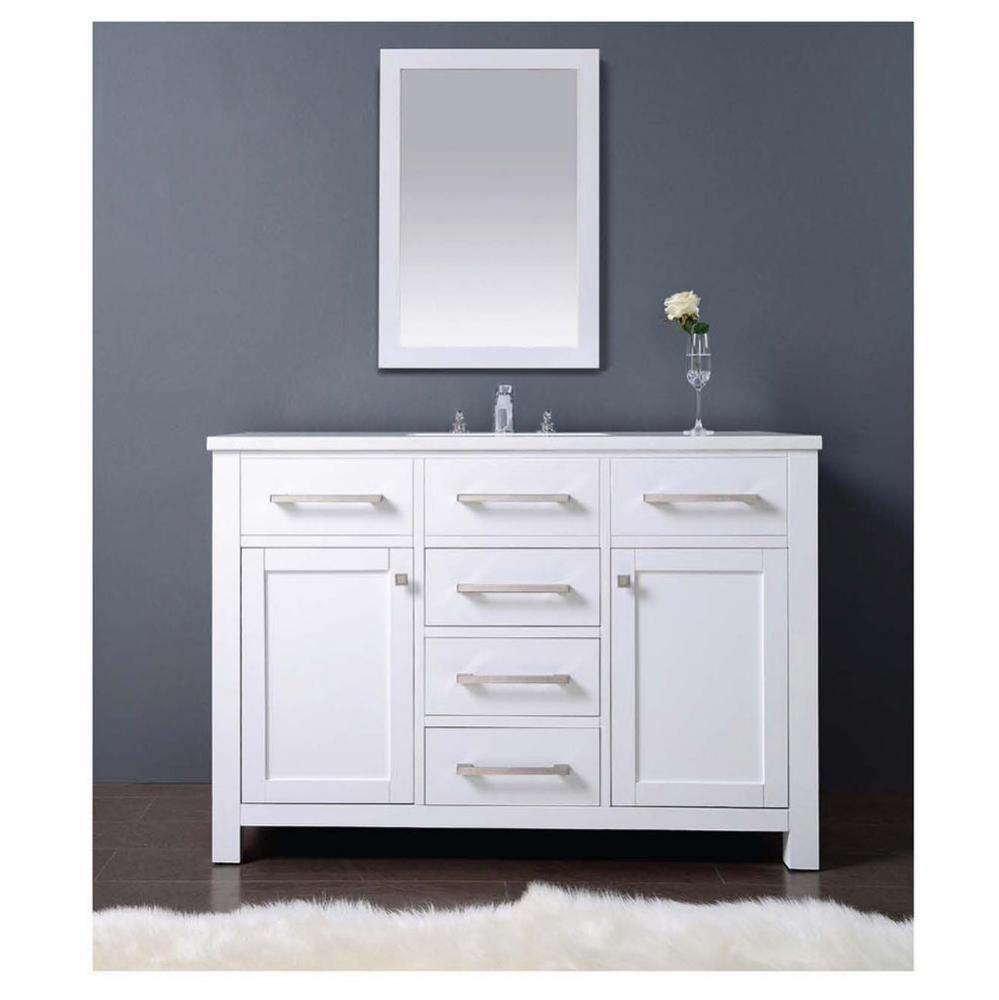 Dawn® Vanity Set:  Counter Top (AAMT482135-01), Cabinet (AAMC482135-01) & Mirror (AA