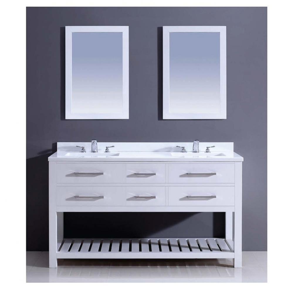 Dawn® Vanity Set:  Counter Top (AAPT602235-01), Cabinet (AAPC602235-01) & 2 Mirrors