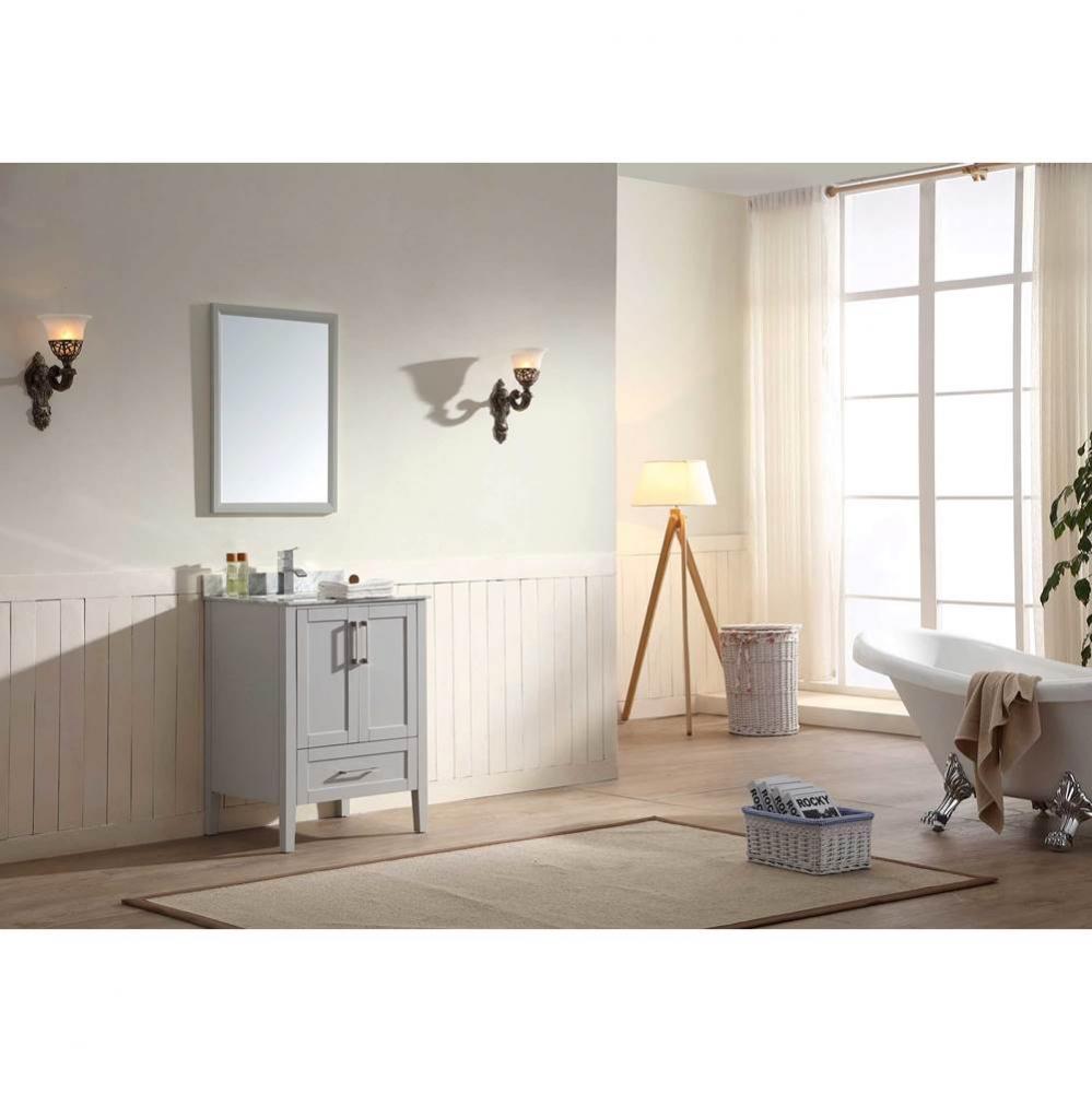 Dawn® Ross Series Light Grey Vanity set