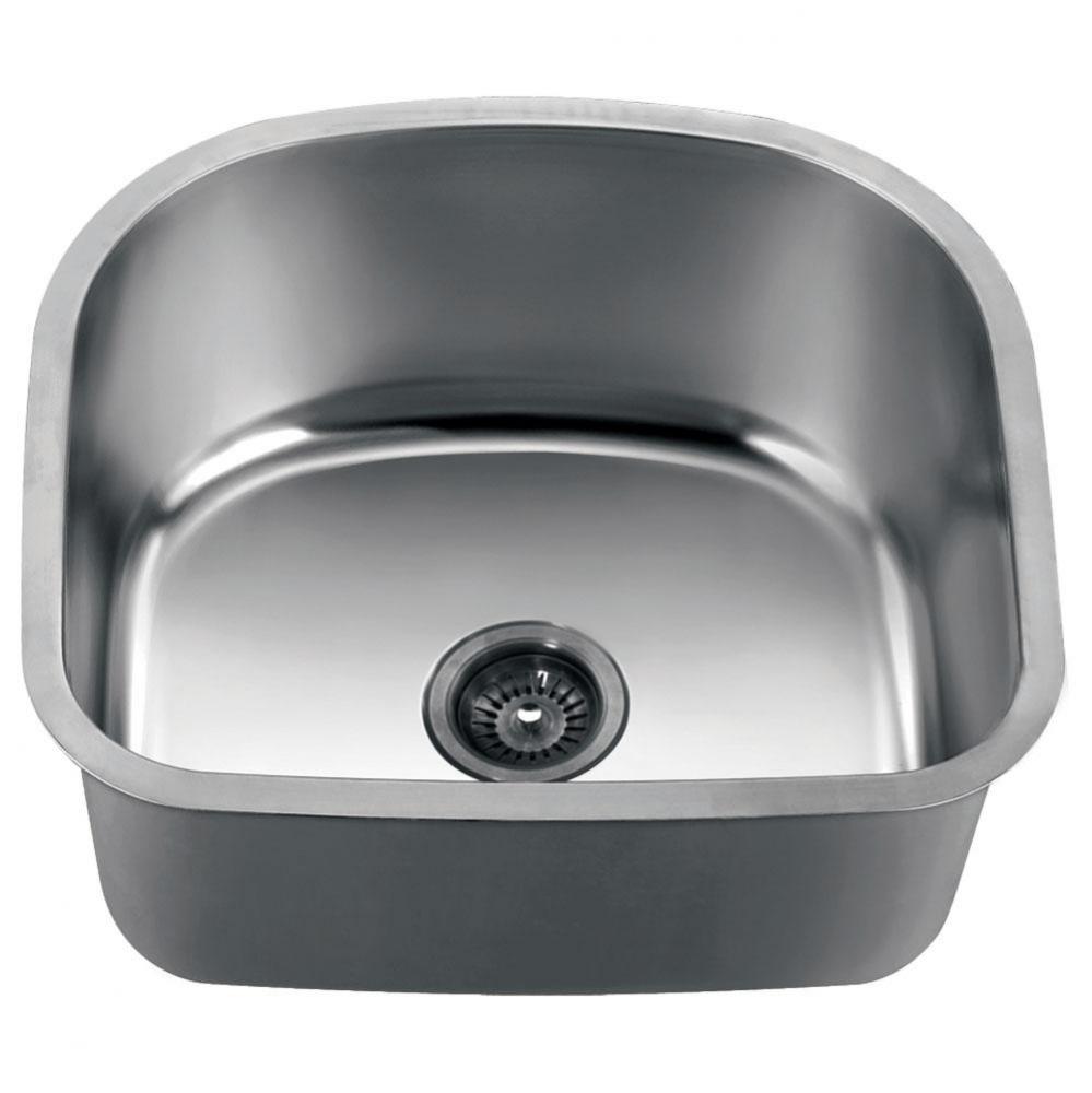 Dawn® Undermount Cresent Single Bowl Sink