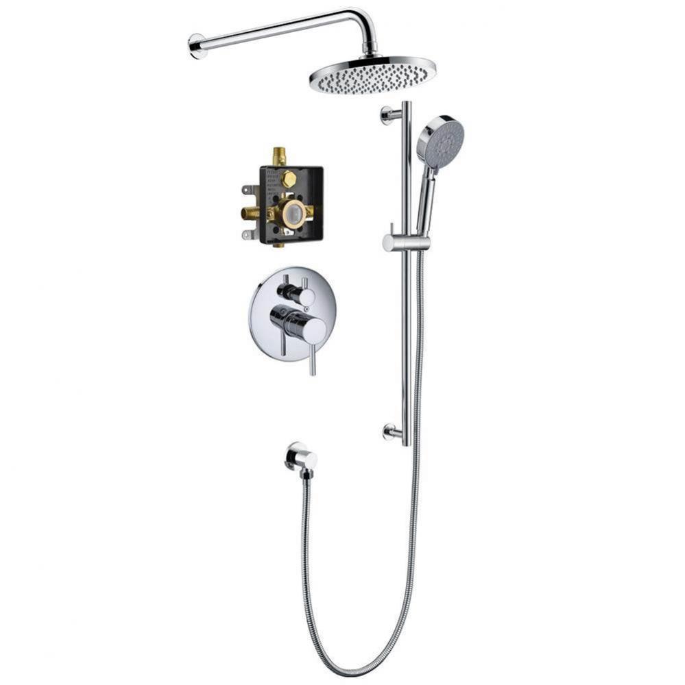 Lake Tahole Shower Set, Chrome