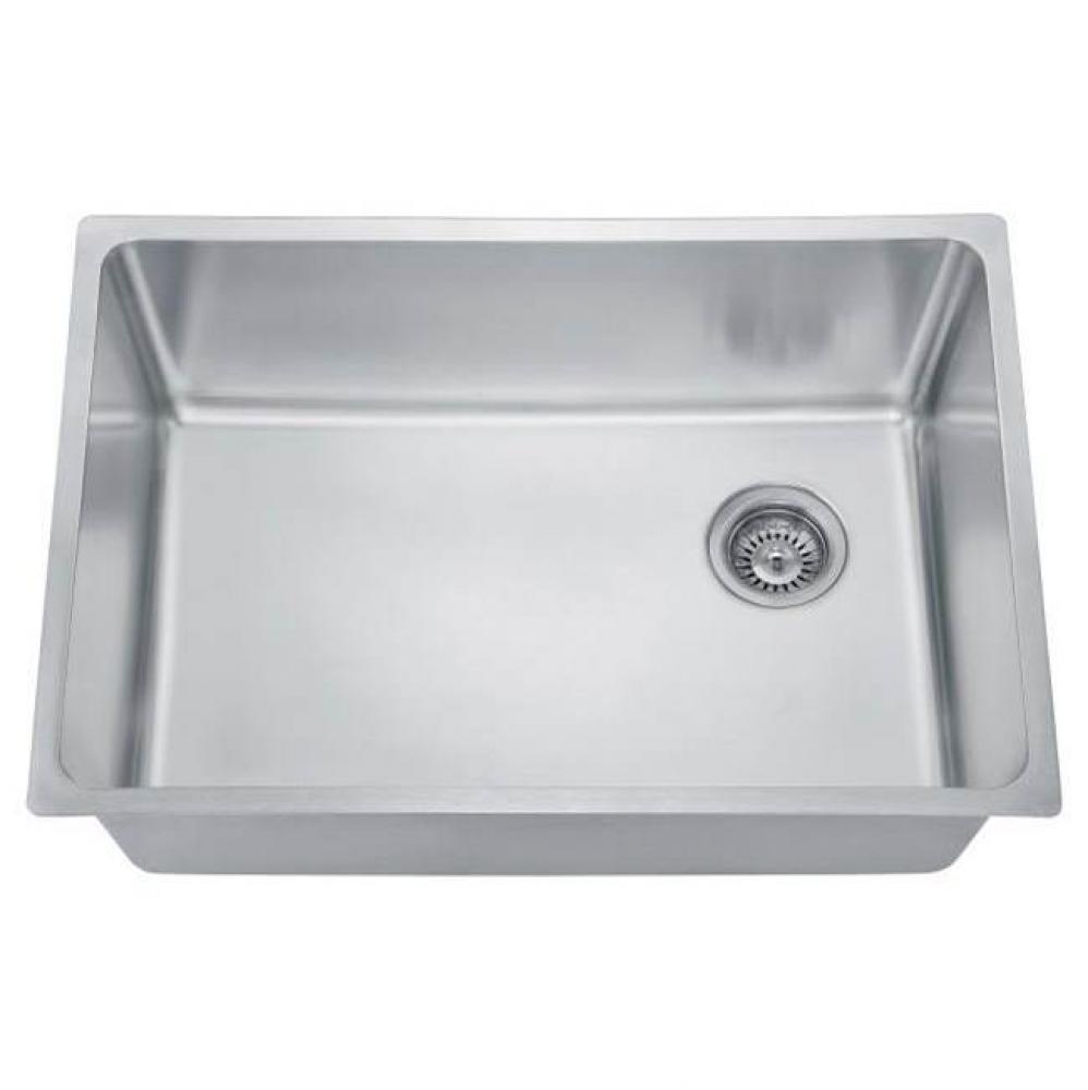 Dawn® Undermount Single Bowl Sink with Rear Corner Drain