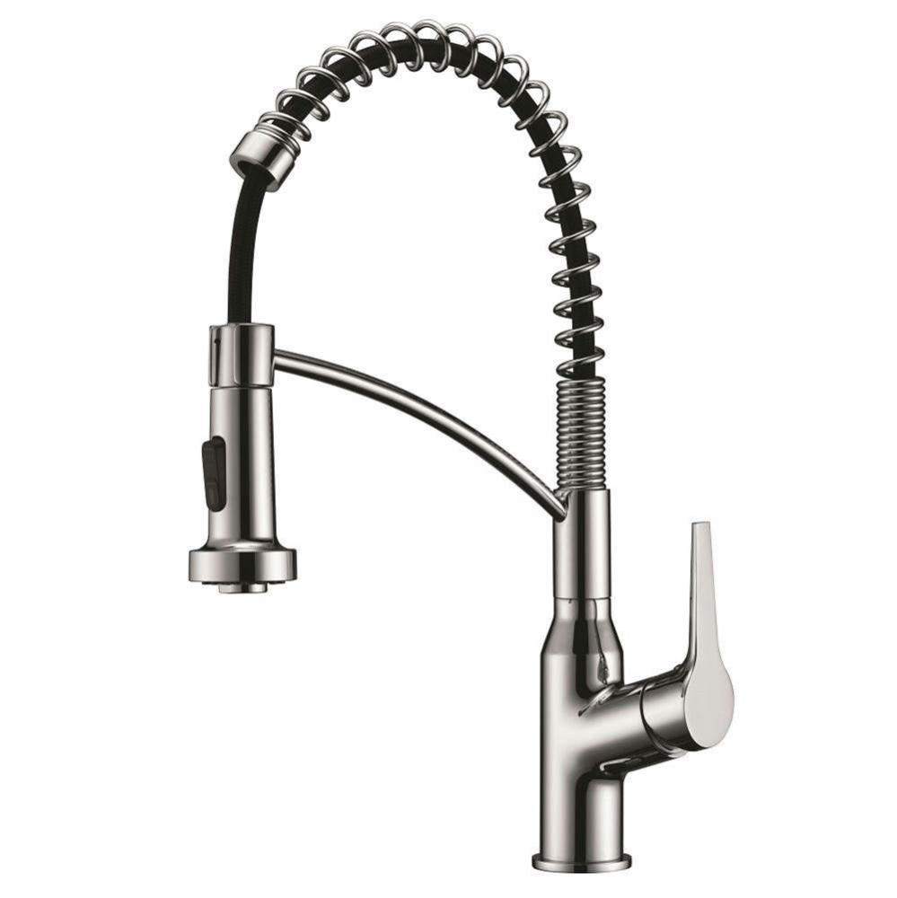 Single Lever Pull-down Kitchen Faucet, Chrome