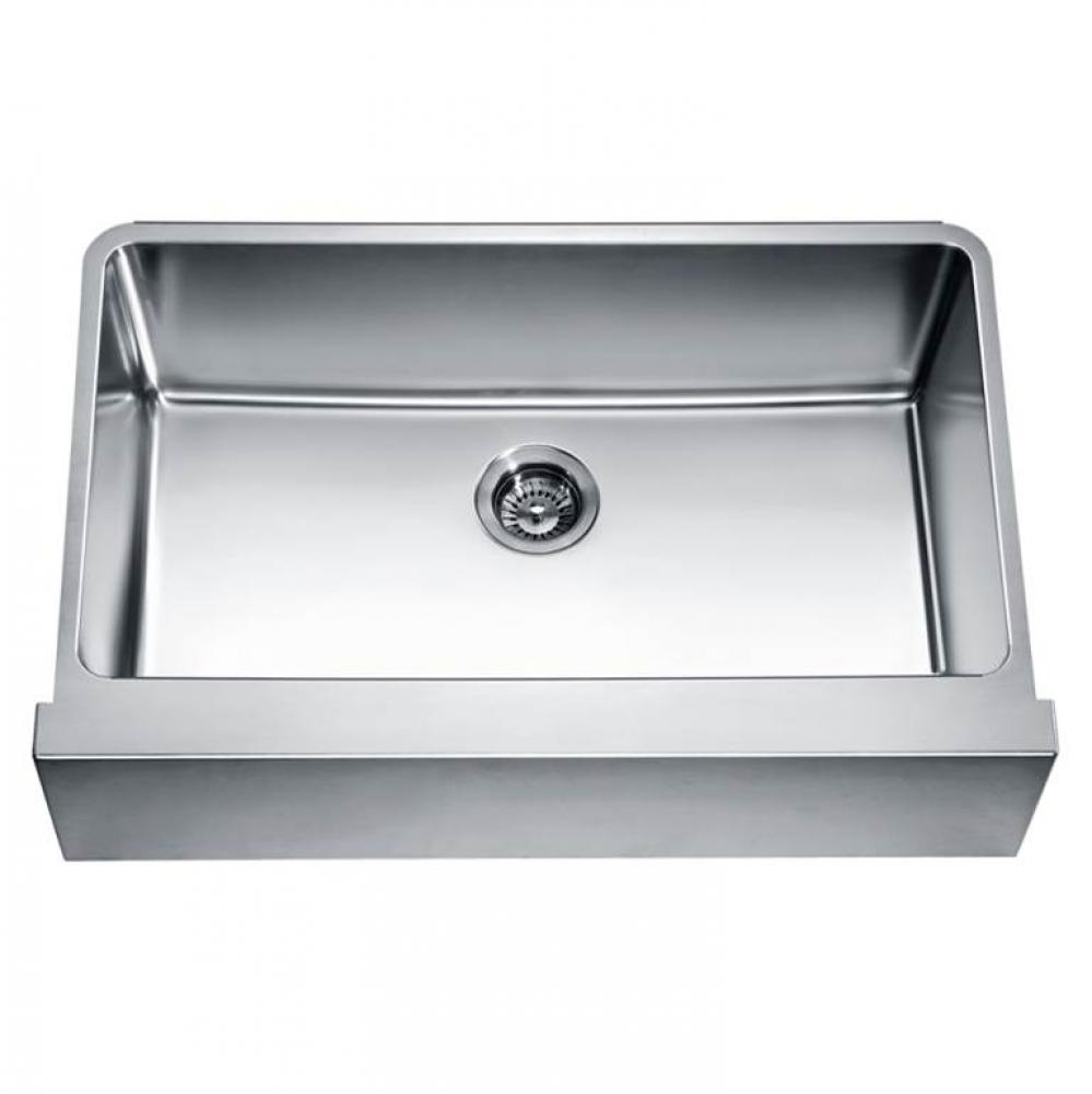 Dawn® Undermount Single Bowl with Straight Apron Front Sink
