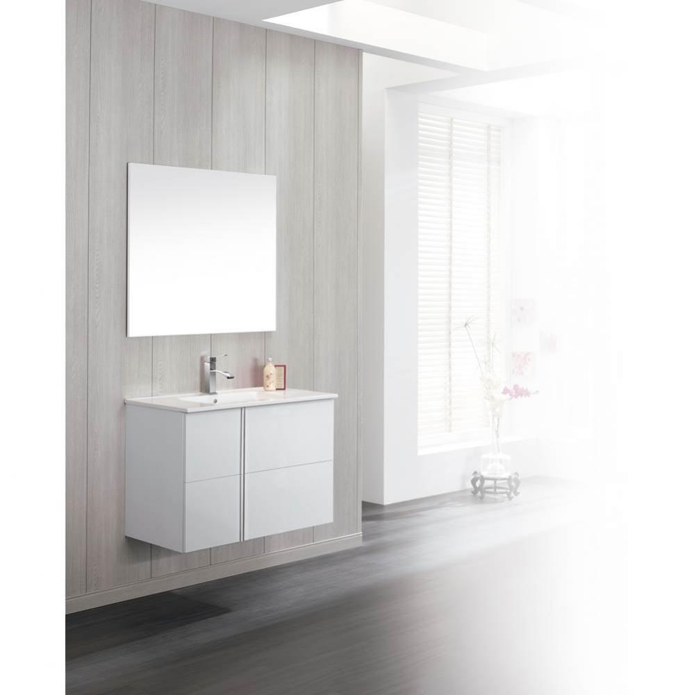 Dawn® Onix Series White Vanity set