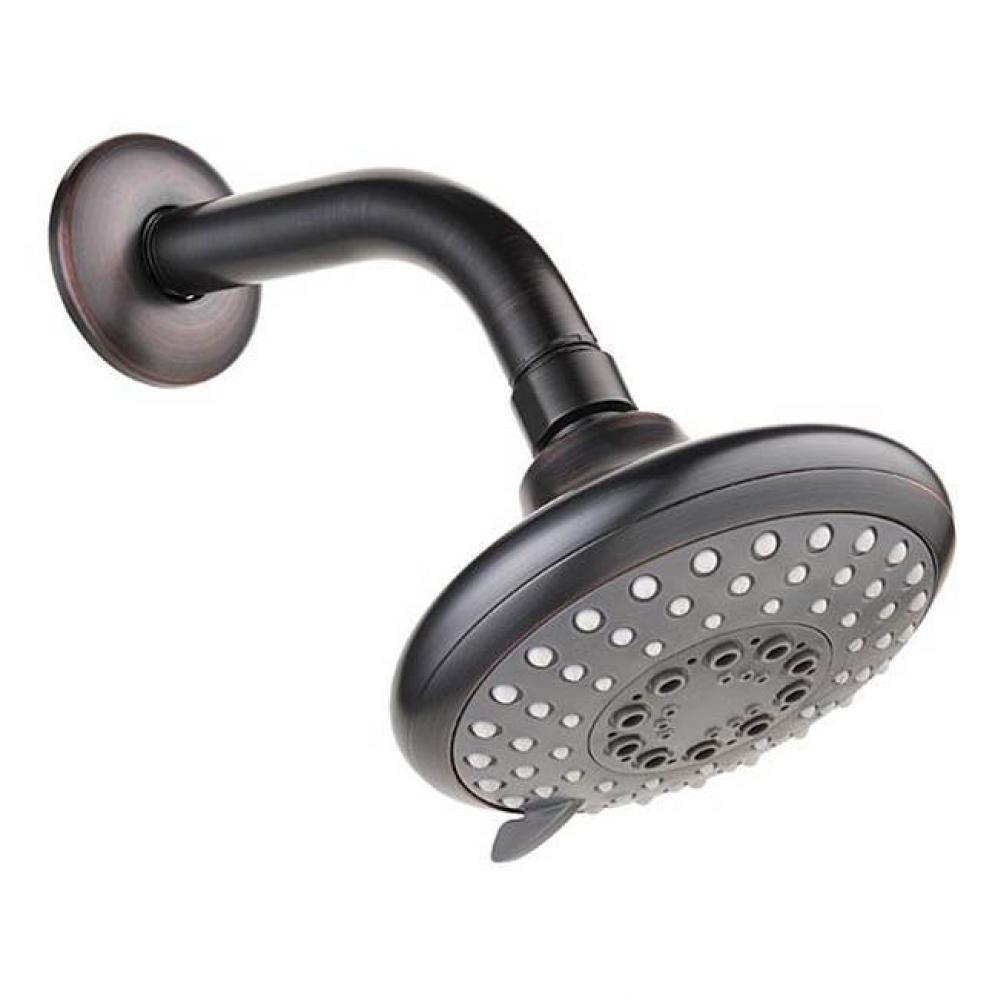 Dawn® 5-Jet Showerhead with Arm and Flange