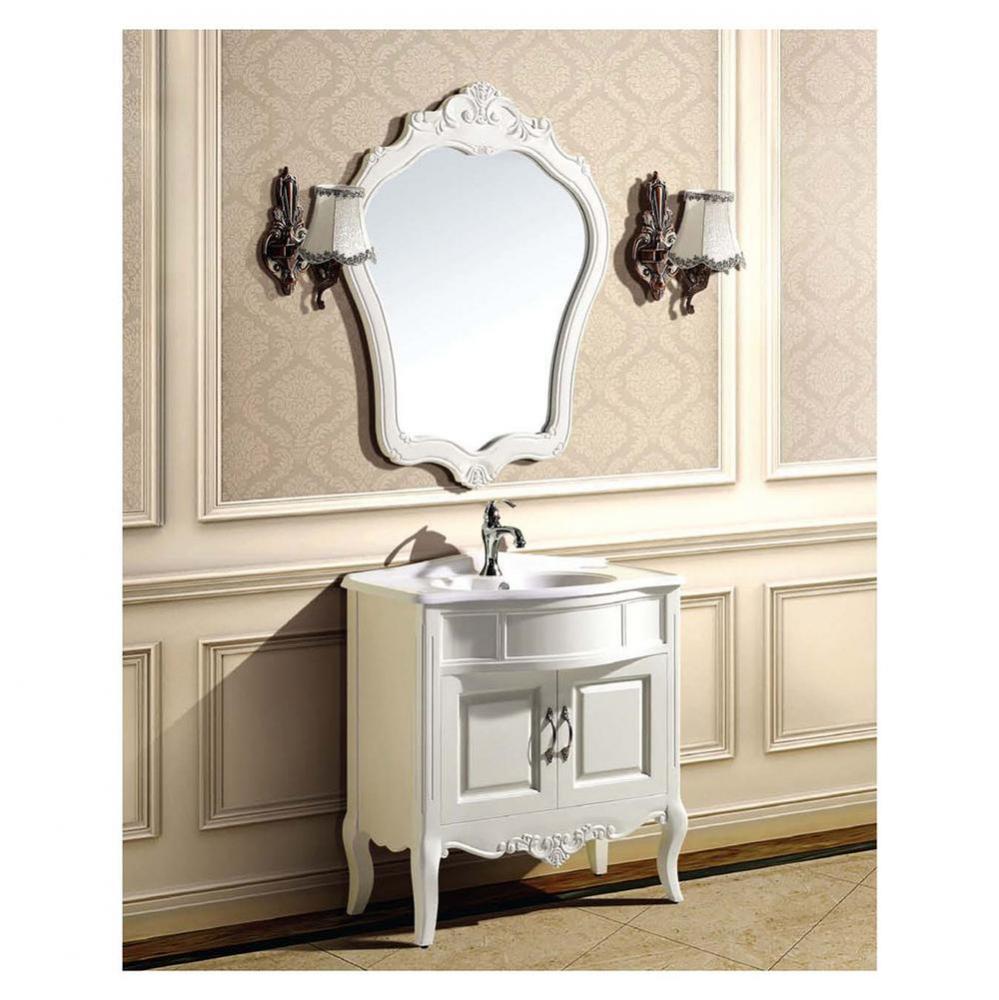 Dawn® Vanity Set: Counter Top (RTT311809-01), Cabinet (RTC311732-01), Mirror (RTM310