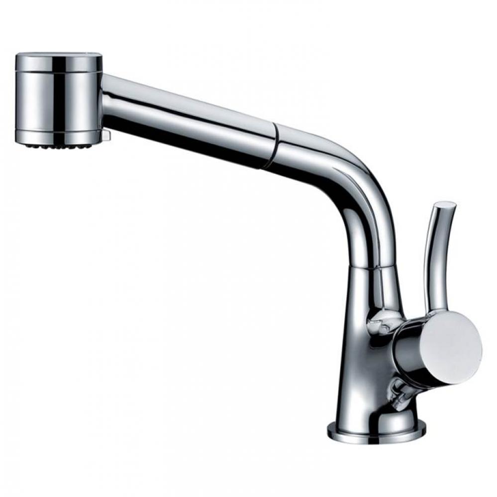 Dawn® Single-lever pull-out spray kitchen faucet, Chrome