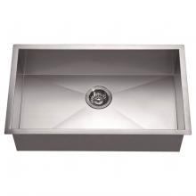 Dawn DSQ3116 - Dawn® Undermount Single Bowl Square Sink