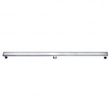 Dawn LVA590304 - Shower Linear Drain--14G, 304type stainless steel, polished,satin finish: 59''L x 3&apos
