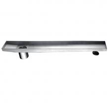 Dawn DHC240004 - Shower linear drain---14G, 304type stainless steel: 24''Lx3''Wx3-1/8'&apo