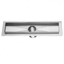 Dawn DHMC12004 - Shower Linear Drain Channel for Hot Mop, Size: 13-5/8''L x 4-5/8''W x 3-3/8&ap