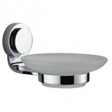 Dawn 9301S - Dawn® Glass Soap Dish with Circle Series Holder
