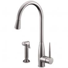 Dawn AB50 3178C - Dawn® Single-lever kitchen faucet with side-spray, Chrome