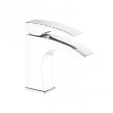 Dawn AB77 1586CPW - Dawn® Single-lever lavatory faucet, Chrome & White