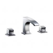 Dawn AB77 1584C - Dawn® 3-hole, 2-square handle widespread lavatory faucet, Chrome