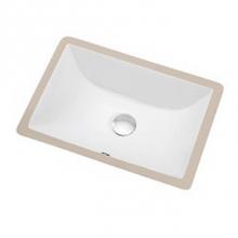 Dawn CUSN015000 - Dawn® Under Counter Rectangle Ceramic Basin with Overflow