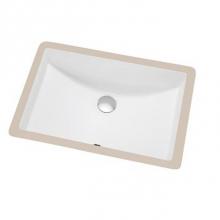 Dawn CUSN017000 - Dawn® Under Counter Rectangle Ceramic Basin with Overflow