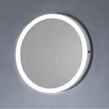 Dawn DLEDL5023 - Dawn® LED Back Light Round Mirror wall hang with MDF & white painting frame and IR Sensor
