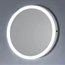 Dawn DLEDL5031 - Dawn® LED Back Light Round Mirror wall hang with MDF & white painting frame and IR Sensor