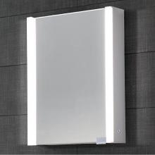Dawn DLEDLV14 - Dawn® LED Wall Hang Mirror/Medicine Cabinet with Matte Aluminum Frame and Dimmer Sensor