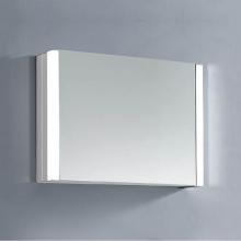 Dawn DLEDLV17 - Dawn® LED Wall Hang Aluminum Mirror/Medicine Cabinet with Matte Aluminum Frame and IR Sensor