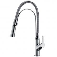 Dawn AB50 3364C - Sinlgle-lever kitchen pull out faucet, Chrome