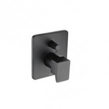 Dawn D0040701MB - Pressure Balancing Diverter Valve Trim, Matte Black