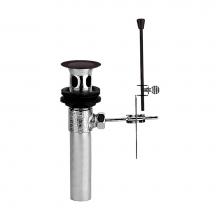 Dawn D90 0010DBR - Standard Pop Up Drain with Lift Rod, Dark Brown