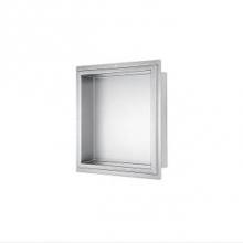 Dawn FNIBN1414MAG - Stainless Steel Framed Shower Niche; Size: 14''L x 4-3/8''W x 14''H