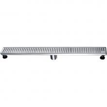 Dawn LBE320304MB - Shower linear drain--14G, 304type stainless steel, matte black finish: 32''Lx3'&apo