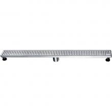 Dawn LBE360304MB - Shower linear drain--14G, 304type stainless steel, matte black finish: 36''Lx3'&apo